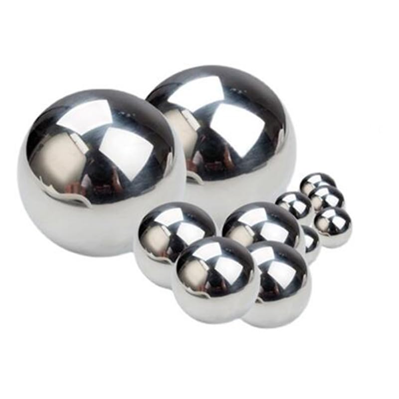 11pcs precision solid bead tungsten steel ball round balls bearing beads 1.8mm 2mm 2.381mm 2.5mm 2.51mm diameter - (Size: 2mm)