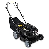 Potencia: 99 cc. 
Ancho corte: 40,5 cm. 
Altura de corte: 25-70 mm.
Recogedor 40 litros.

