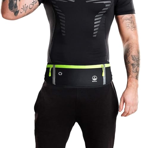 slim running belt fanny pack exercise waist pack runners bag money belt phone holder for running hiking cycling workout