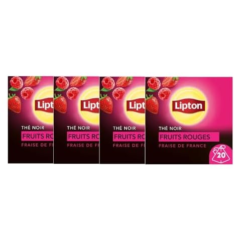Thé Fruits Rouges Lipton - Lot de 4 Cover