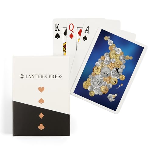 Juego de cartas Lantern Press Philadelphia Poker 52 piezas