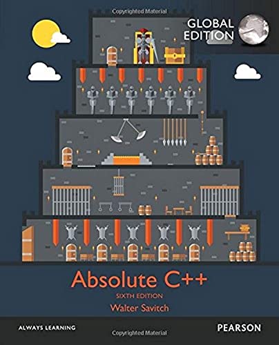 Absolute C++ 6/e view 2