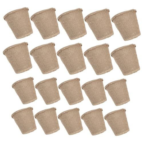 Gogogmee 40pezzi Contenitori Per Germinazione Vasetti Biodegradabili Di Carta Per Coltivazione Piante Da Vivaio
