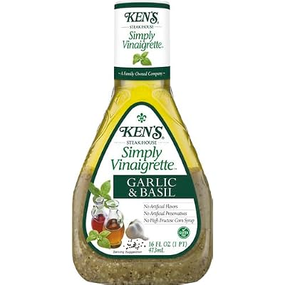 Kens Vngrt Garlic & Basil
