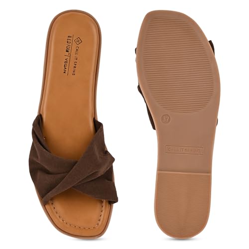 Image of Call It Spring Women's Black Flat sandals