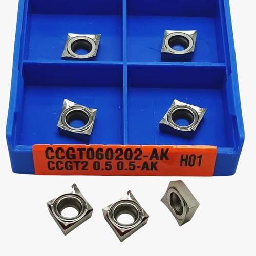 Herramienta de Torno CCGT060202 Carburo para Torneado miniatura 2