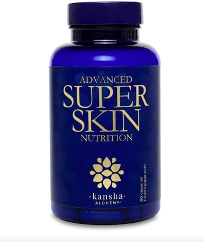 Hair, Skin & Nails Vitamins, Collagen Tablets, Anti Wrinkle to Rejuvenate Skin, Hair & Nails - Keratin, Biotin, Hyaluronic Acid, Astaxanthin, Vitamin C, E, B5, B6 & Minerals, 60 Tablets