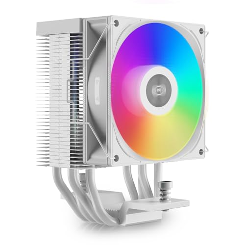 PCCOOLER CPS R400 ARGB GACPUN[[A4̎q[gpCvGAN[[AxAO2200RPM92mmt@A180W TDP CPUGAN[[AAMD AM4/AM5/Intel LGA 115X/1200/1