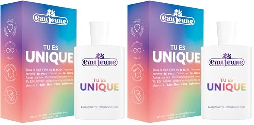 Eau Jeune Eau de Toilette Tu Es Unique 75ml (Paquete de 2)