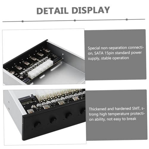 Controlador de energía del disco duro para PC conmutador de unidades vías interno 5