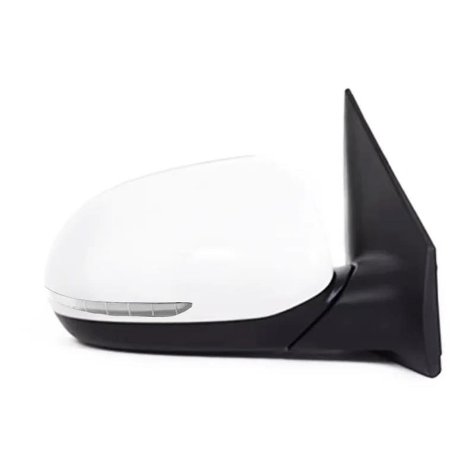 Specchietti Esterni Completi Specchietto Retrovisore Laterale Portiera Specchietti Esterni Per Kia K2 2011-2016 Ripiegamento Manuale 3 Pin 5 Retrovisore Esterno Auto(BIANCO,5PINS R)