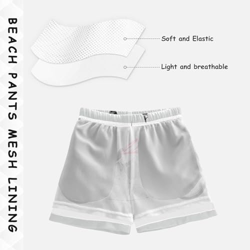 Boys Beach Board Shorts Motorcycle White Fire Swim Trunk Teen Swimwear 8-16Y4