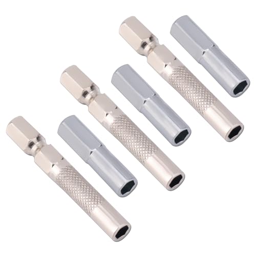 6stk 1/4' auf 4 mm Bit-Adapter, 6,35mm auf 4mm...