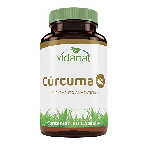 Cúrcuma 500 Mg 60 Cápsulas Vidanat.
