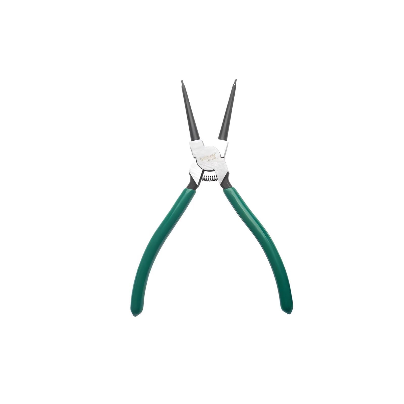 1PC Circlip Pliers Inside Straight 7 Inch Snap Ring Pliers with Straight Bent Jaw Retaining for Ring Remove Automotive Tool