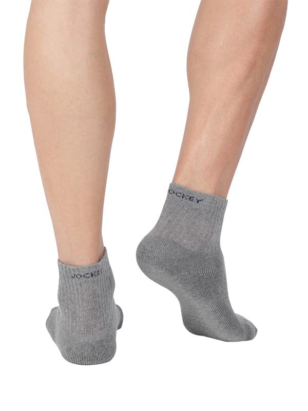 Buy Jockey Men's Ankle Length Sports Cotton Socks (Pack of 3) 7036
