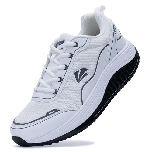 Image of Walking Shoes for Men Arch Support Plantar Fasciitis Shoes Orthotic Tennis Sneakers for Foot Pain Relief