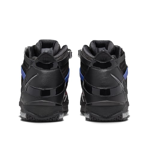 Nike Zoom LeBron III QS - Black / Metallic Silver / University Red4