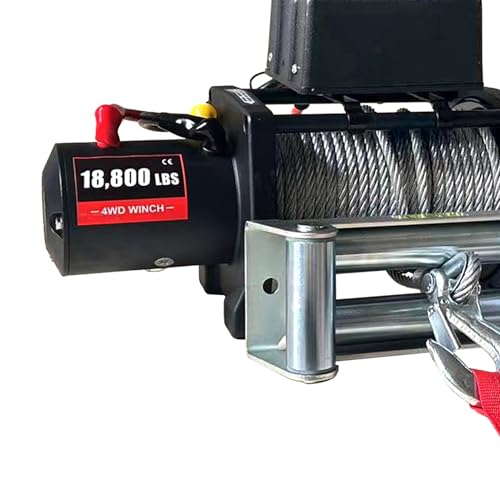 Winche eléctrico 18800lbs 12V para camioneta y SUV miniatura 6
