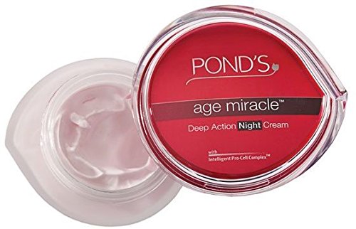 Pond's Age Miracle Cell Regen Deep Action Night Cream Anti Aging Wrinkle Net wt. 50 ml.