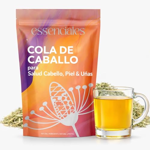 Cola de Caballo 100g | Planta Natural para Infusión | Apoyo para Cabello y Uñas | Rica en Silicio | Hierba 100% Natural para Bienestar y Cuidado Personal