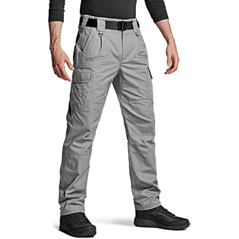 CQR Men's Tactical Water-Repellent Cargo Trousers Cover