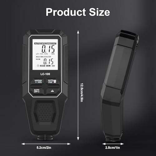Calibrador Digital de Espesor de Recubrimiento Preciso miniatura 3