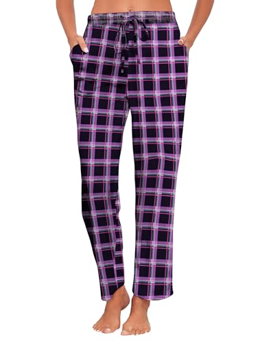 iChunhua Pijama feminino casual confortável com bolsos elástico x...