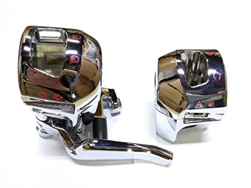 マジェスティ 250/C SG03J メッキ スイッチ カバー 5連 メーター専用 社外