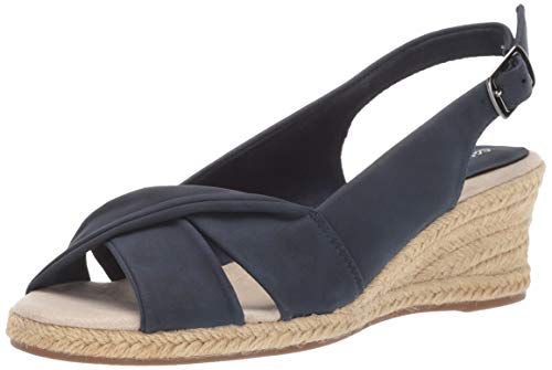Easy Street Women's Maureen Espadrille Sandals Casual Shoes