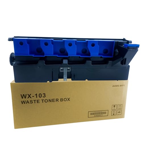HEMEINY WX103 WX-103 - Cartucho de tóner residual compatible con Konica Minolta Bizhub C224 C284 C364 C258 C308 C368 C454 C554 C458 C558 C658 (A4NN-WY4)