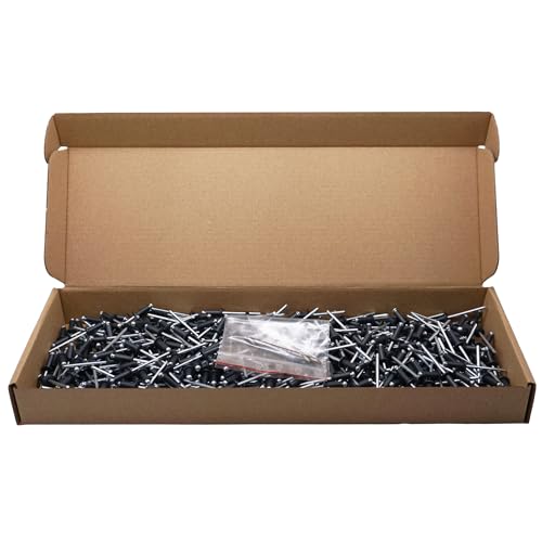 Rivets gris anthracite RAL 7016 SKIR'CO pour fixer tôles et menuiseries - 5