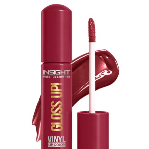 Image of INSIGHT Gloss Up Lip Color - Scarlet Desire | High-Gloss Finish | Non-Transfer | Smudge Proof | Rich Pigmentation | Lightweight, Long-Lasting Formula | All-Day Comfortable Wear (4g)