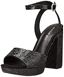 Madden Girl Women's Summit Heeled Sandal, Black Multi, 11