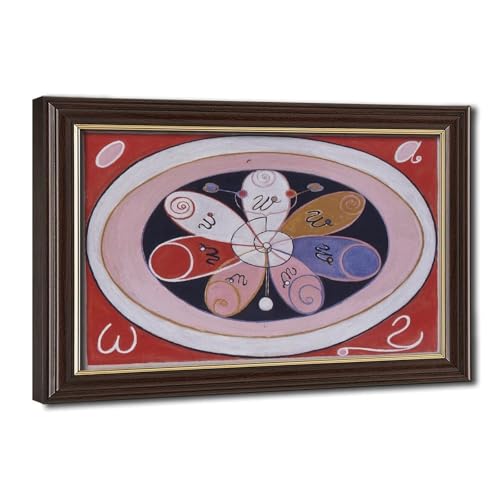 Toile Hilma Af Klint décoration murale compacte pour habiller un mur