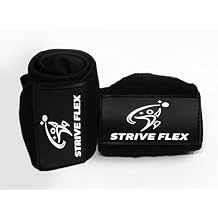 Weightlifting Wrist Wraps 12" Professional Quality Wrist Support with Heavy Duty Thumb Loop - Best Wrap for Powerlifting Competition, Strength Training, Bodybuilding Black