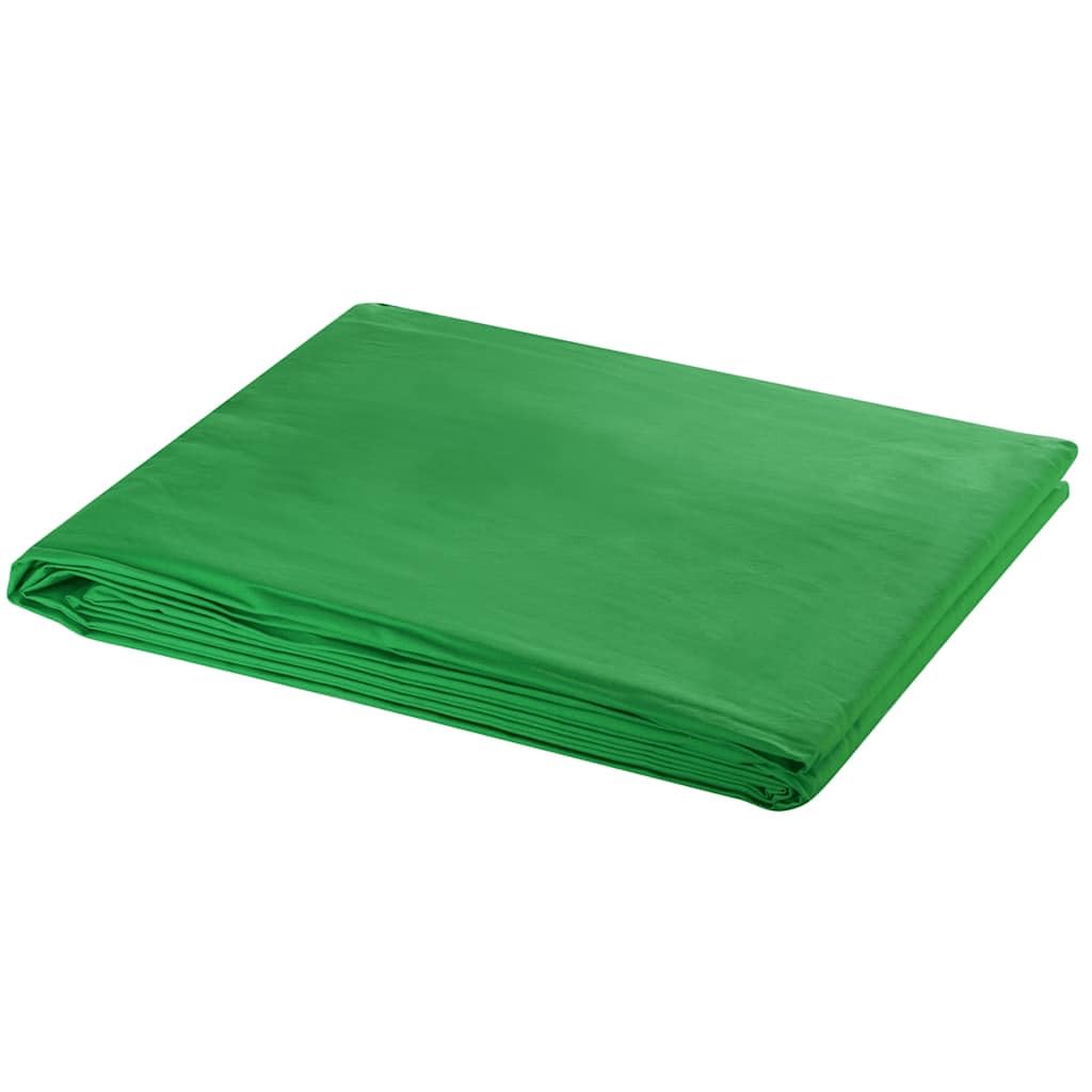 Set de estudio fotográfico con 3 LED de luz continua, softboxes, trípodes de aluminio, fondo de algodón verde para fotografía, streaming, vlogging y fotografía de productos, regulable, sin