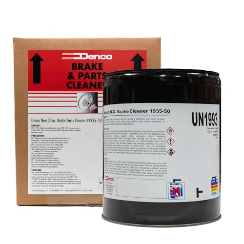 #1935-50 Denco Brake and Parts Cleaner - 50 State - 5-Gallon Pail - Low Odor Non-Chlorinated - VOC Compliant - Fast Drying - Industrial Grade