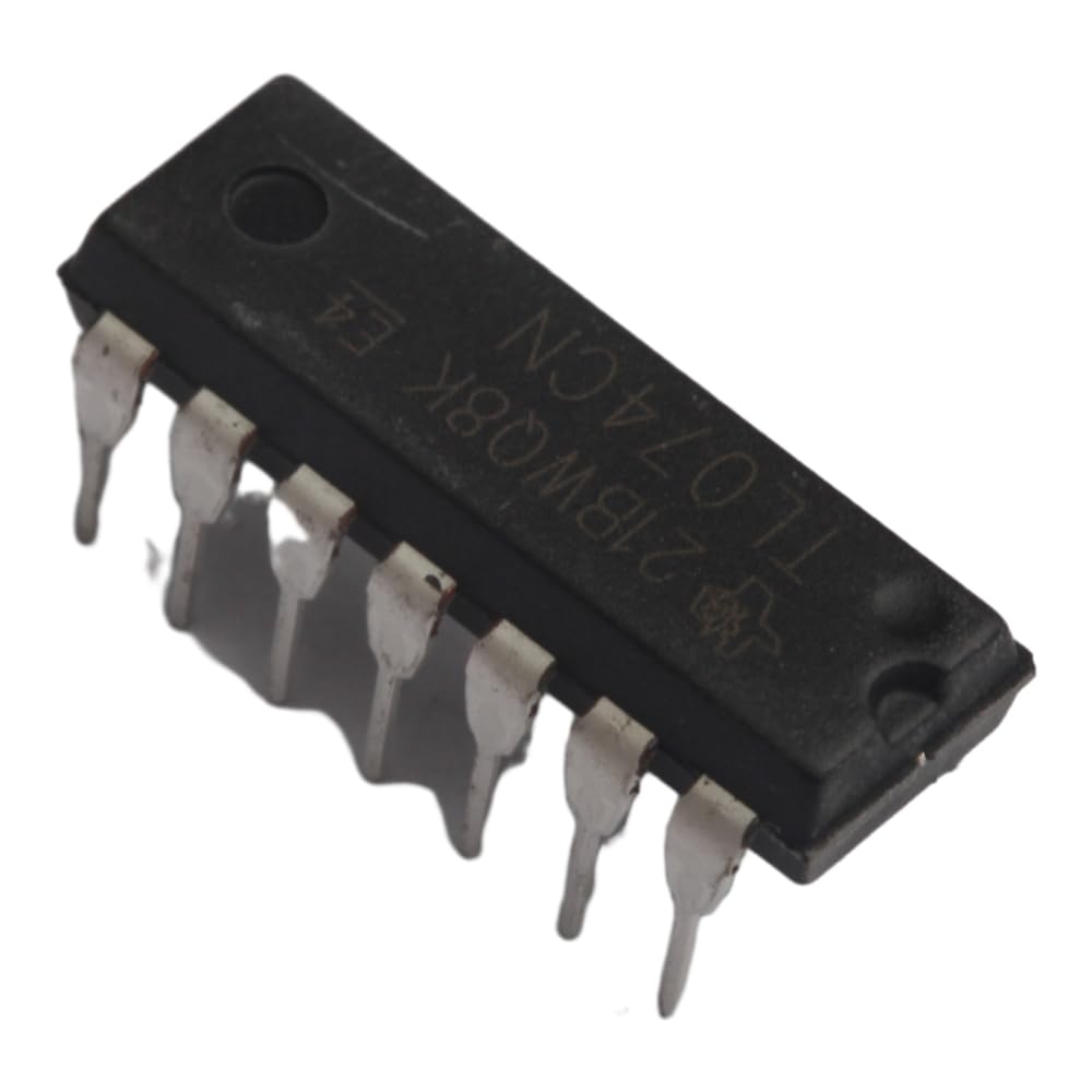 10 pezzi TL074CN DIP-14 TL074 Quad Op-Amp a basso rumore