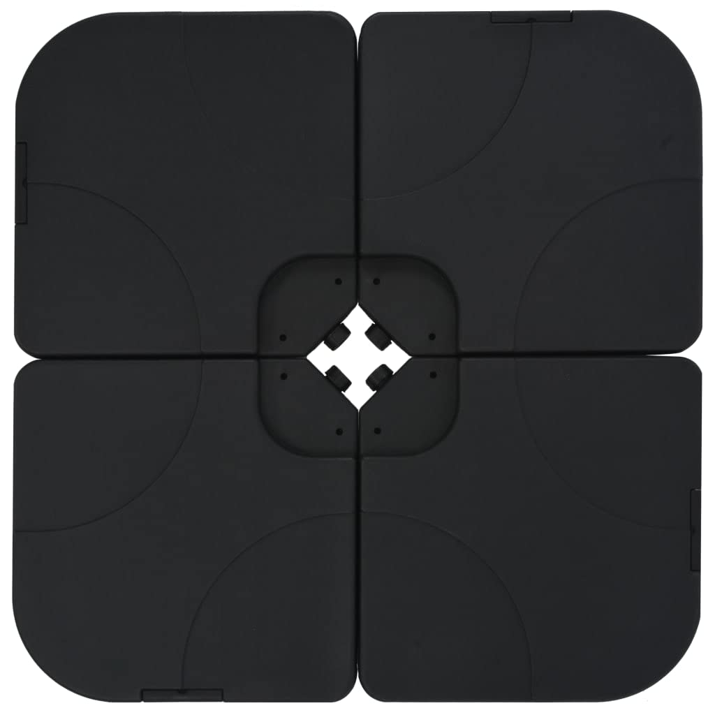 SKM Portable Parasol Base Sand/Water Filled 16 Gal