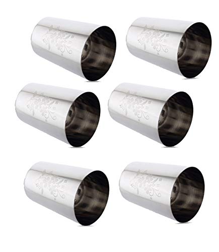 See full amazon price history chart for Neelam Stainless Steel 7.5 (22g) Lazer Etching Amarpali Glass, 500 ml, 6-Piece, Silver Neelam Stainless Steel 7.5 (22g) Lazer Etching Amarpali Glass, 500 ml, 6-Piece, Silver (B07SQZSB48) Amazon Price History, Amazon Price Tracker