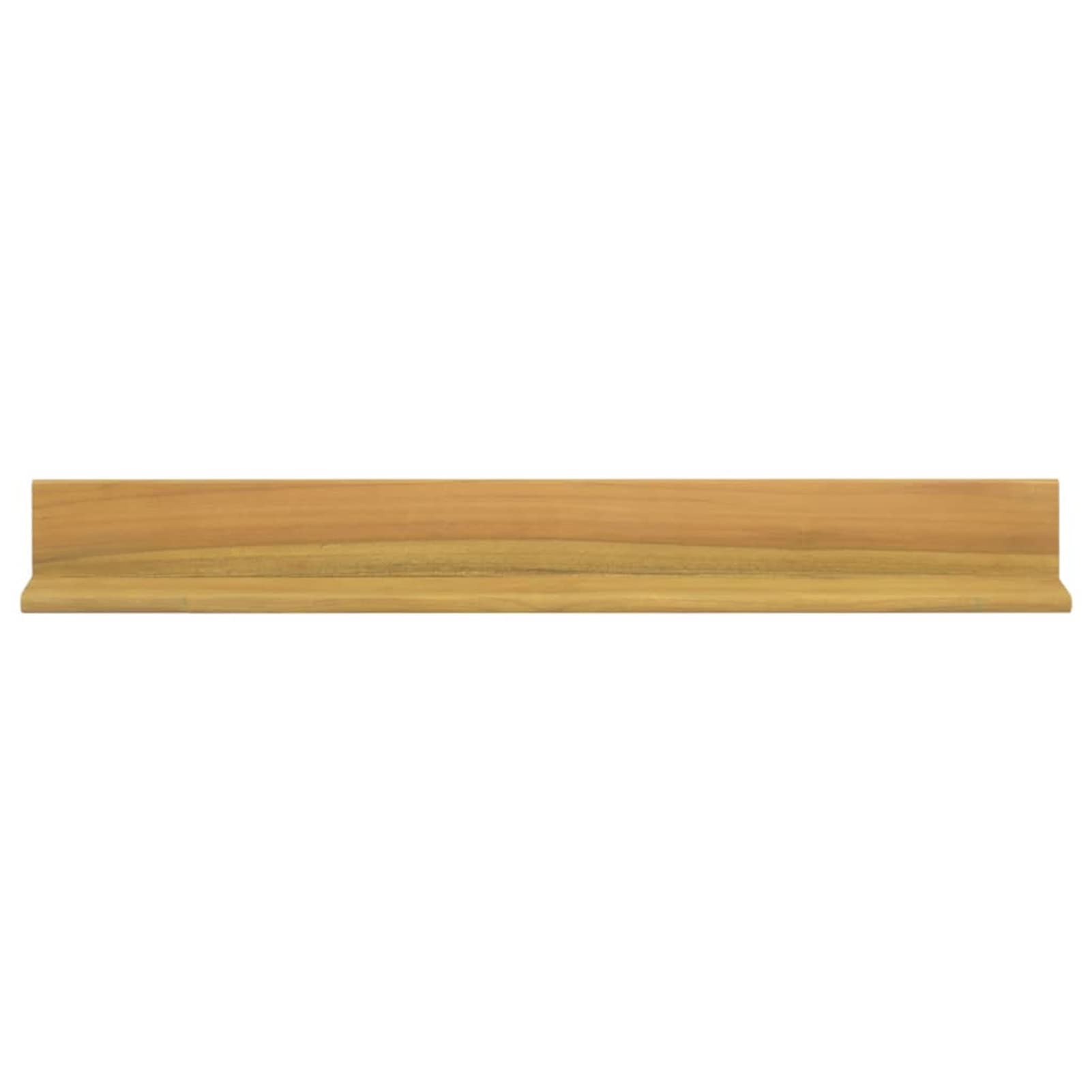 ZHOUMIN Mensole da Parete 2 pz 90x10x10 cm in Legno Massello di Teak,Mensola da Parete,Mensole da Muro,Mensole da Muro Design Moderne
