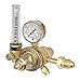 ESAB Victor Technologies 0781-3772 HYTS-2537 Medium Duty Two Stage Flow Meter Cylinder Argon/Helium Regulator with 2 Gas Calibration, 15-65/40-200 SCFH Flow Range