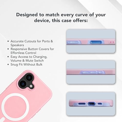 Image of Hupshy iPhone 16 Back Cover with Camera Protection Rings, Kickstand-Matte /Anti, Non-Slip, Camera Glass Protection,Transparent Shockproof Cover for iPhone 16 (Orange)