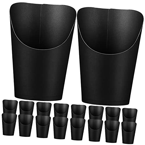 Ciieeo French Fry Holding Cups 50pcs Charcuterie Snack Cups Paper Containers for Birthday Parties