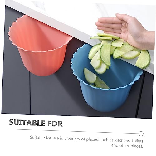 Bote de basura colgante rectangular Healifty 6 piezas miniatura 4