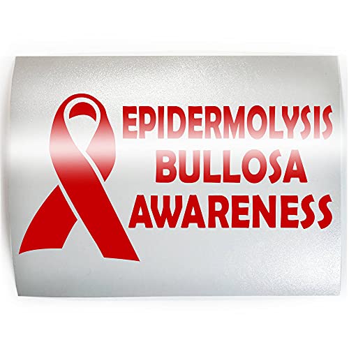 Epidermolysis Bullosa AWARENESS Red Ribbon Drug Abuse