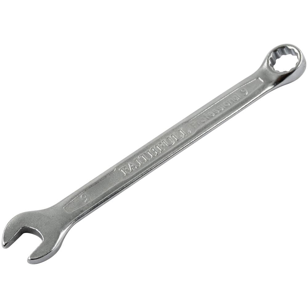 Combination Spanner CV Satin Finish 9mm