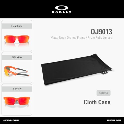 Image of Oakley Capacitor OJ9013 Rectangle Junior Sunglasses for Boys for Girls