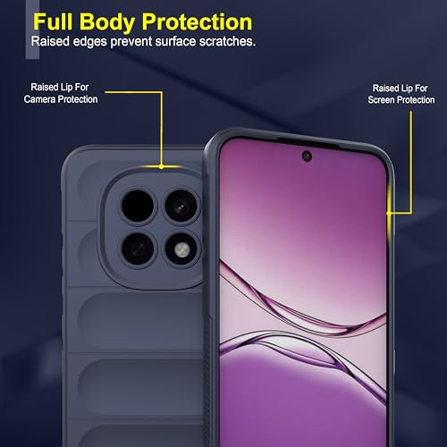 Image of Zapcase Back Case Cover for Oppo F29 5G | Compatible for Oppo F29 5G Back Cover | Liquid Silicon Magic Case with Camera Protection | Sapphire